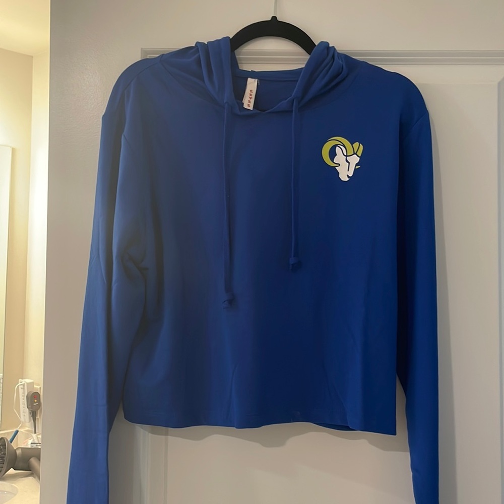 NWOT Los Angeles Rams hoodie sz Large